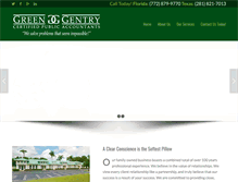Tablet Screenshot of gandgcpas.com
